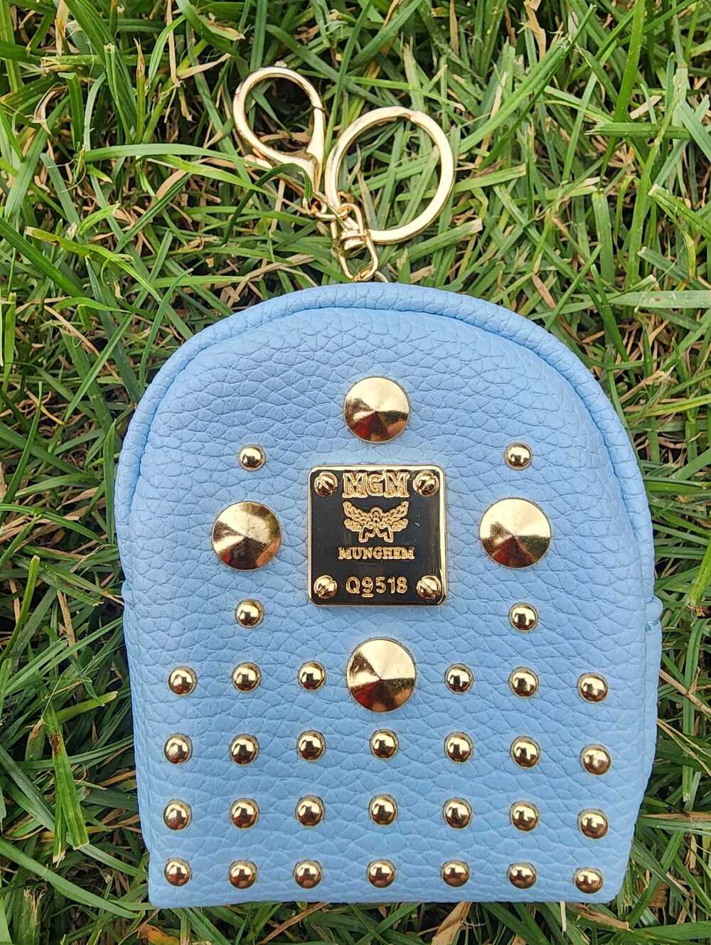 Studded Fashion Keychain 3.5" Mini Backpack Keychain/bag Charms Pick One - Picture 5 of 8